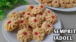 Delicious, crunchy, and melty wheat flour semprit | Old-school DAHLIA semprit, Eid dry cake