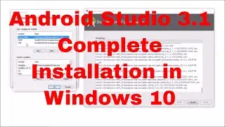#1 Android studio 3.1 complete installation in Windows 10 |Install JDK| - 2019