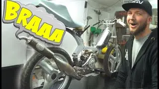 owner hears moped for the very first time Peugeot Fox Deluxe 50cc Racer