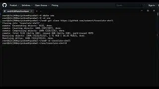 How to Translate from Command Line in Linux