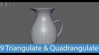 9 Triangulate and Quadrangulate Tools | Maya Tutorials [Hindi]