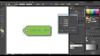 Clothing Tag Design in illustrator - Illustrator Tutorial