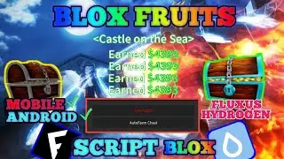 BLOX FRUITS Script Mobile UPDATE RACE V4 Auto Farm Chest | Farm BELI