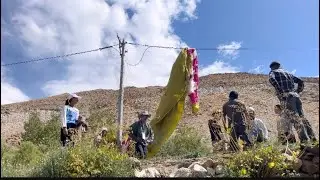 Sakti mai paragliding k doran ek admi pole se takraya|Ladakh Aerospace fest |Paragliding competition