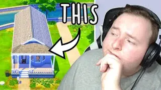 I renovated THIS Base Game Home with ONLY Base Game in 10 minutes... (The Sims 4)
