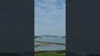 A quiet rural beach in the summer