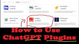How to Use Free ChatGPT Plugins - Ultimate Content Creation - Blogs & Affiliates