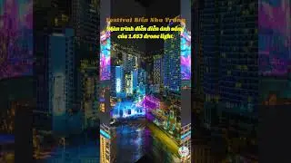 Màn trình diễn diễn của 1.653 drone light  tại Festival Biển Nha Trang - Khánh Hòa 2023.
