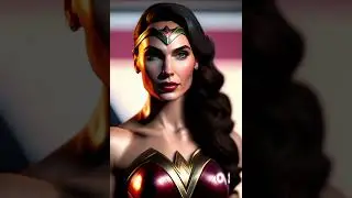 Top 5 Amazing 🤩 Wonder Woman AI 🤖 Pictures 🖼️| part-1 
