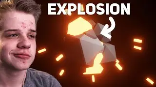 How to make Low Poly EXPLOSIONS in blender 3.1!