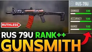 PUNISH YOUR ENEMIES WITH THIS RUS-79U BEST RANK GUNSMITH IN CALL OF DUTY MOBILE |
