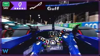 SAUDI ARABIAN GP (Qualifying) F1 2023 Career Mode | Cockpit View *no comments - Williams FW45