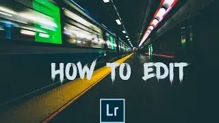 How i edit my instagram pictures (moody dark tones)