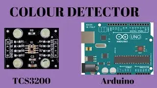 Arduino based colour detector tcs3200 using led and breadboard