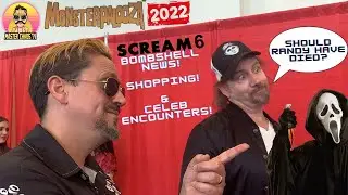Neve Campbell, Jamie Kennedy & Physical Media (MONSTERPALOOZA 2022 + HUGE SCREAM 6 Sidney Scoop!)