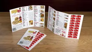 Cafe Menu, Food Menu, Takeaway, Restaurant Menu animation Adobe illustrator