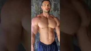 INSANE CHEST 😈 #bodybuilding #motivation #shorts #workout #model #tiktok #fitness #chest #worship