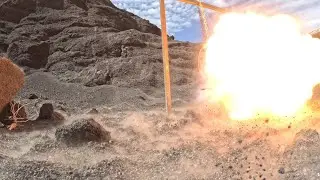 Anzio 20mm, 50bmg vs 1-1/2” steel plate 