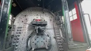Inside the Cab of Steam Locomotive No. 475!