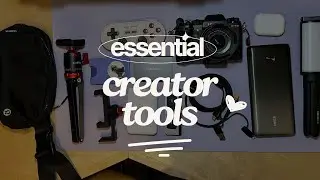 My Essential Creative EDC as a Freelancer & Content Creator (Tech, Camera + more!)