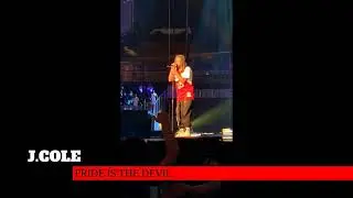 J.Cole fumbles Lil Baby's verse - Pride Is The Devil- The Off Season Tour - Atlanta #JCole #LilBaby