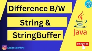 Difference Between String and StringBuffer in Java
