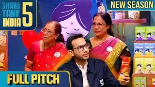 Corporate Jobs छोड़कर बनाया India का Healthy LadduBar Startup! | Shark Tank India S5 | Full Pitch