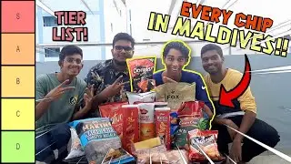 I bought EVERY CHIPS SNACK in Maldives!! (TIER LIST)