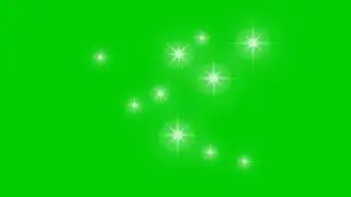 Sparkling Star / 2D EFFECTS / Green Screen / For your YouTube Channel / Free Download / 2d Animation
