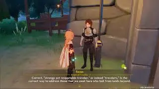 How to Get Correct Answer to "Swan Quiz" - Genshin Impact (PC)