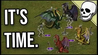Skeletons vs Dragon Utopias! - Heroes 3: Skeletons Only (Part 6)