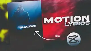 Motion Blur Lyrics In CapCut | Hindi | Ashish Tech
