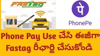 #How to recharge fastag in easy way using phone pay