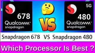 Snapdragon 678 vs Snapdragon 480 5g | Snapdragon 480 vs Snapdragon 678 | sd 678 vs sd 480 comparison