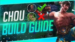 CHOU BUILD GUIDE 2021 | CHOU BEST BUILD | CHOU TUTORIAL | MOBILE LEGENDS