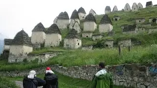 Кавказ 2010 Осетия ч4 Город Мёртвых Даргавс.