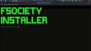 Fsociety Hacking Tools Pack install on Kali Linux 🙂 || fsociety