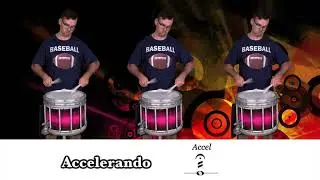 Single Stroke Roll Accel from 1-1,000 bpm