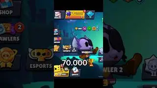 70.000🏆 #brawlstars #supercell #phonk #gaming #edit #shorts