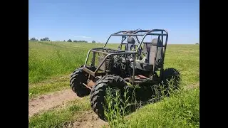 Прототип - первый запуск и попытка проехаться