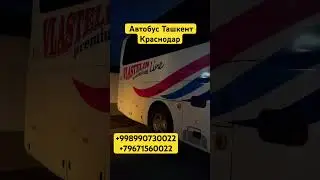 Автобус Ташкент Краснодар, 
