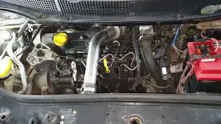 Where is the Renault K9K engine number located?
