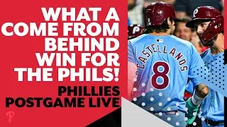 A pair of late home runs propel Phillies to HUGE win over rival Braves | Phillies Postgame Live