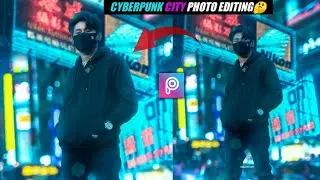 Cara Editz Photo Manipulasi CYBERPUNK CITY PHOTO EDITING [TUTORIAL ANDROID]