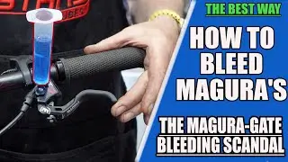 How to get a Hard Magura brake feel by bleeding the best way.
