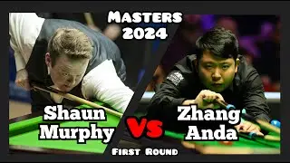 Shaun Murphy vs Zhang Anda - Masters Snooker 2024 - First Round