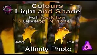 Colours Light and Shade Affinity Photo Develop Persona