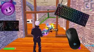[4k 240 fps] Keyboard ASMR 😴 Fortnite Tilted ZoneWars 🏆