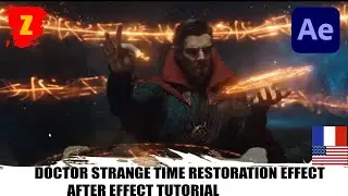 Doctor Strange Time Restoration effect After effect tutorial