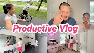 Our Morning Routine, Garden Update #4, Workout With Me, Cleaning & More!